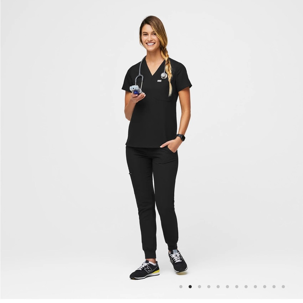 Burgundy FIGS T-Shirts and Jogger Set